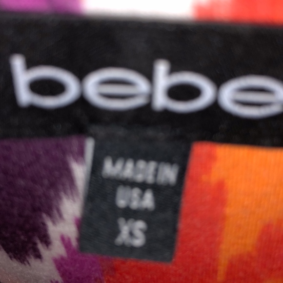 Bebe Tribal Print Dress Size XS - Picture 3 of 5